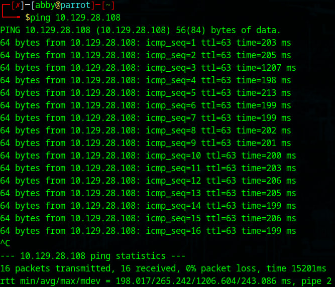 Verifying Connection