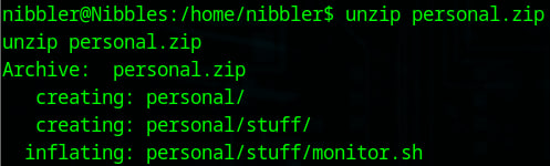 Found monitor.sh inside archive