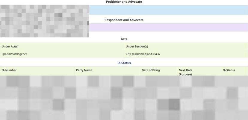 e-Courts Case Status